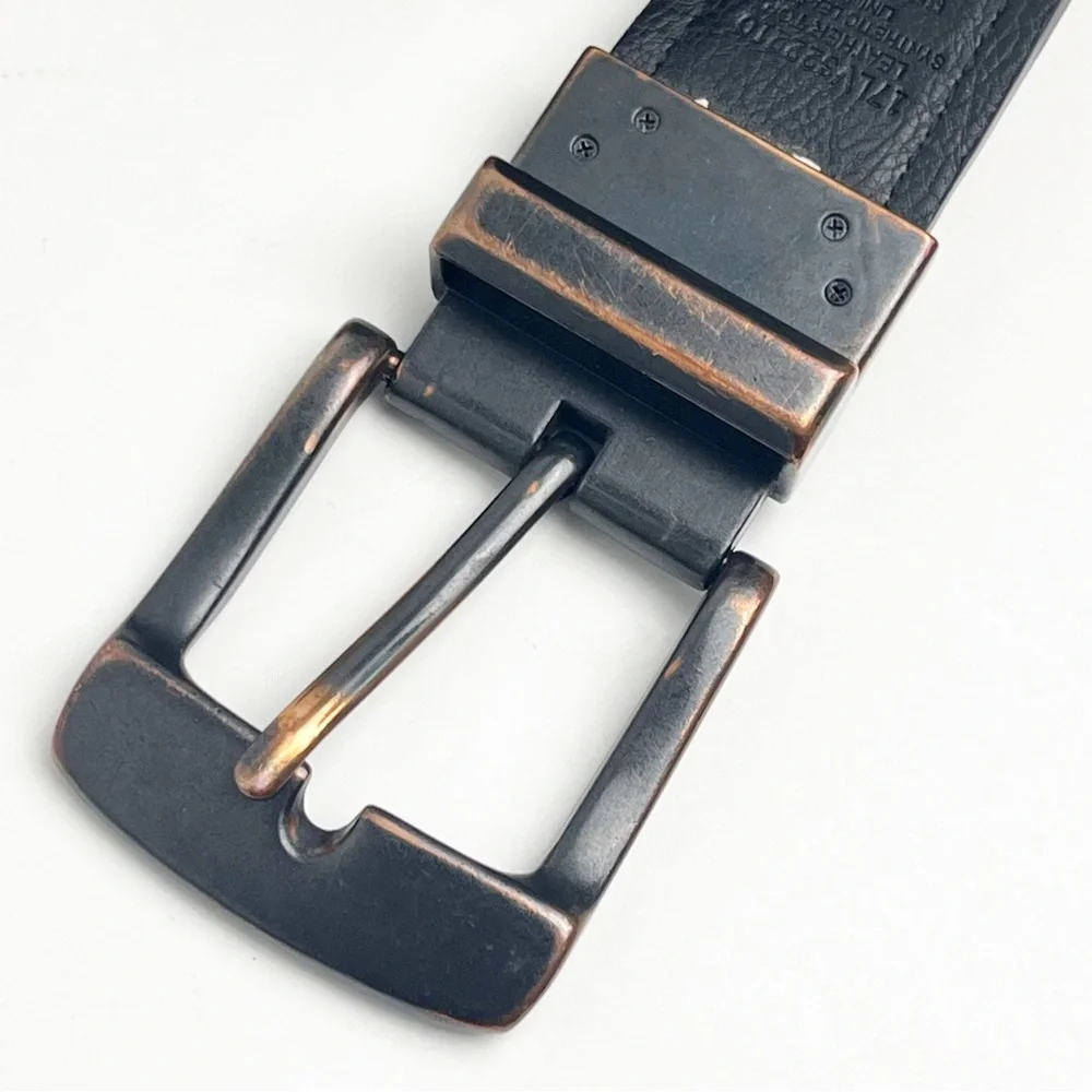 LEVI’S STRAUSS Dark Brown Leather Belt, Size 42